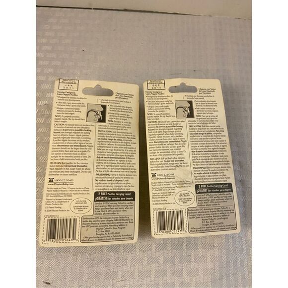 Playtex old stock ortho pro newborn  2010-2011 pacifiers paci - Picture 2 of 4